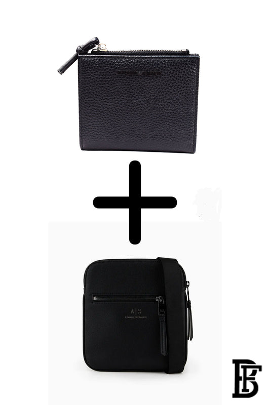 BUNDLE  WALLET &amp; CROSS BAG BY ARMANI EAW3&amp;AXHB1 image 0