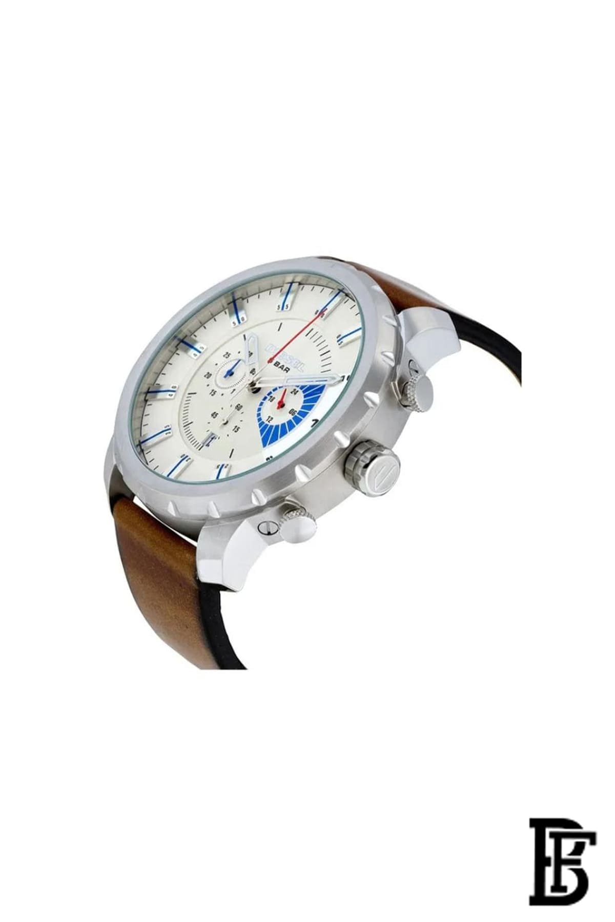 DIESEL men Leather Analog Wrist Watch DZ4357 image 2