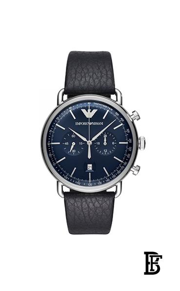 EMPORIO ARMANI Men's Aviator Chronograph Wrist Watch AR11105 image 1