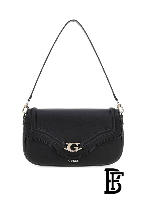 Guess Black Women Shoulder Bag Hwbg7993200 Bla  – Elegant Everyday Shoulder Bag image 0