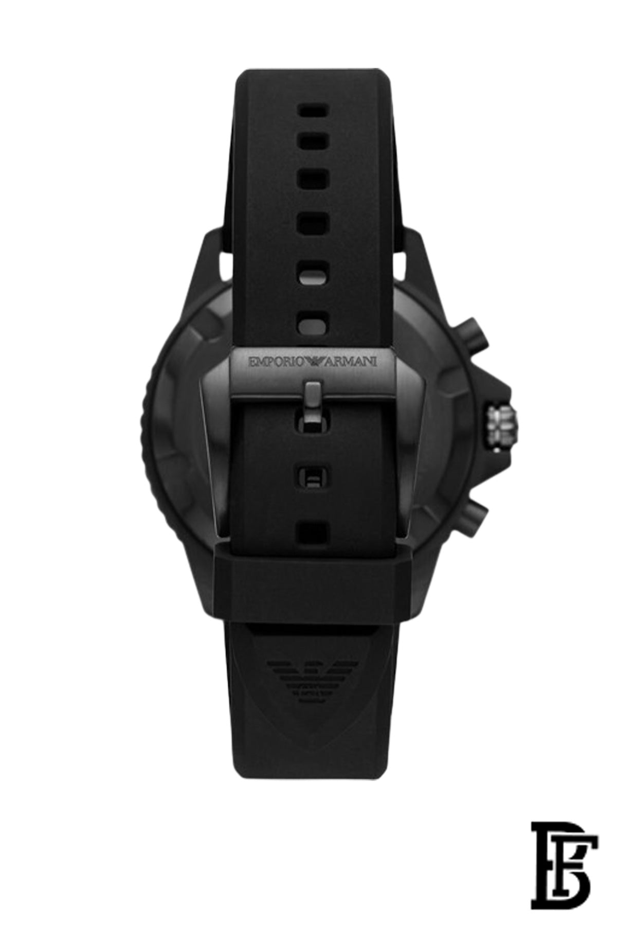 Emporio Armani Men's Chronograph Round Shape Silicone Strap Watch  AR11463 image 3