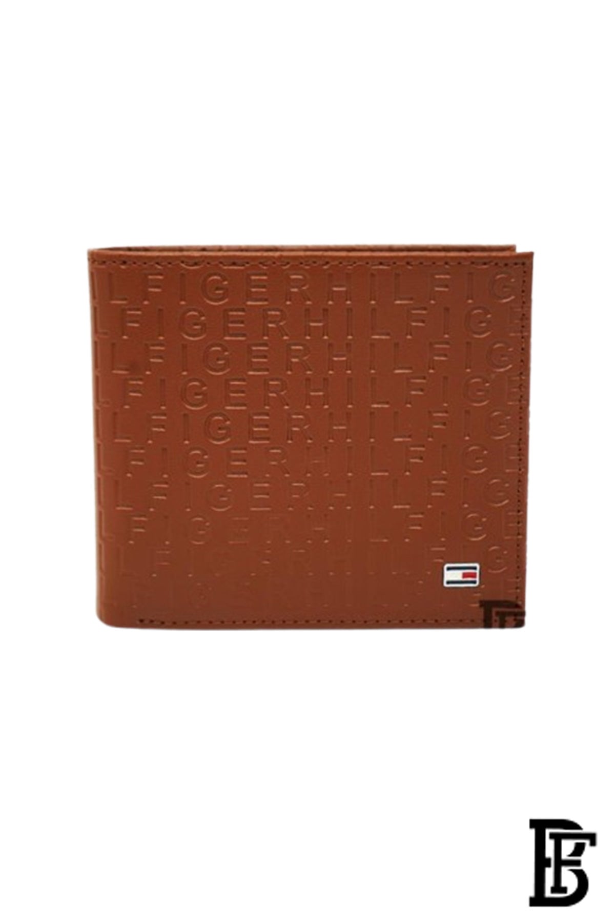 tommy-hilfiger-wallet-for-men-genuine-leather-brown-authentic-h-patterned image 2
