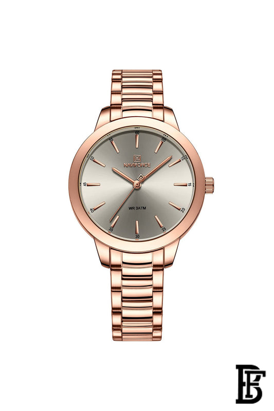 Naviforce NF5025  RGGY      Women's Analog Stainless Steel Watch image 0