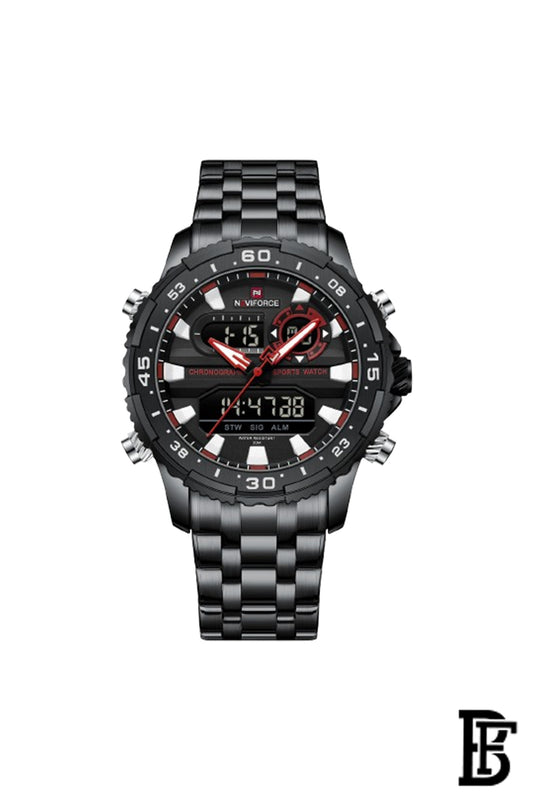 NAVIFORCE NF9234 BRB  MEN'S Stainless Steel Analog Wrist Watch image 0