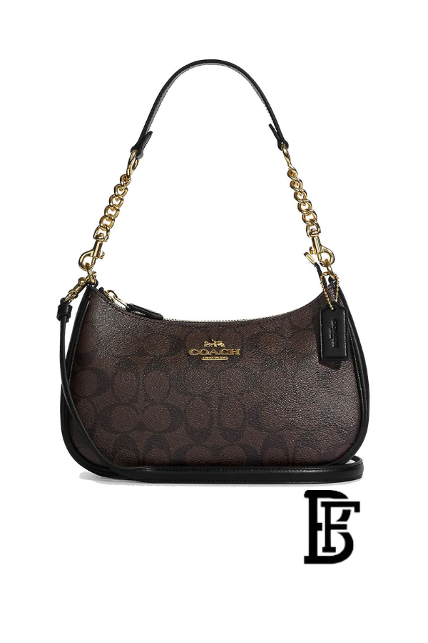 Coach Brown  Women Shoulder Bag Cv933  – Elegant Everyday Shoulder Bag image 0