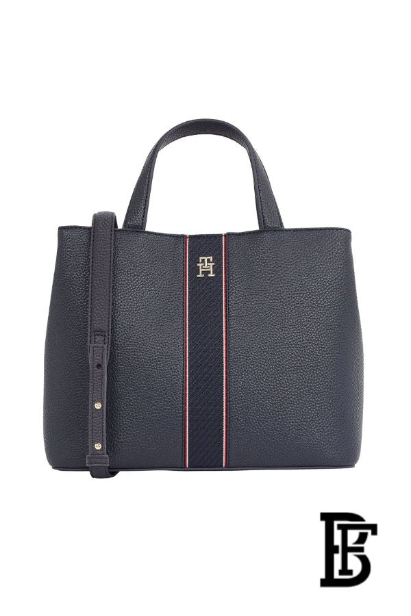 Tommy Hilfiger Legacy Satchel Handbag – Chic & Trendy Women’s Bag image 0