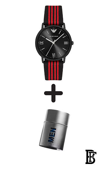 Emporio Armani Watch For Men AR11015 + Gift perfume Tester 30 ml image 1