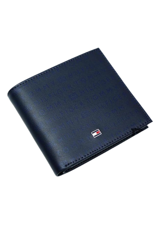 Tommy Hilfiger Niger Mens Leather Global Coin Wallet Navy image 2