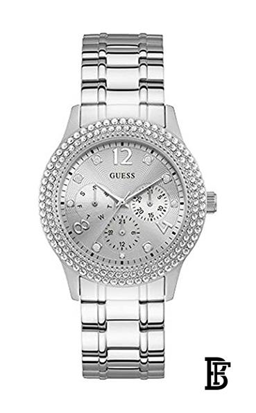 GUESSWomen's Silver Watch W1097L1 image 1