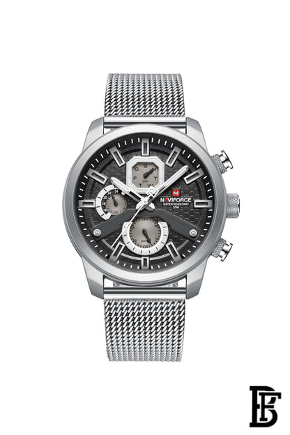NAVIFORCE NF9211S SB   MEN'S Stainless Steel Analog Wrist Watch image 0
