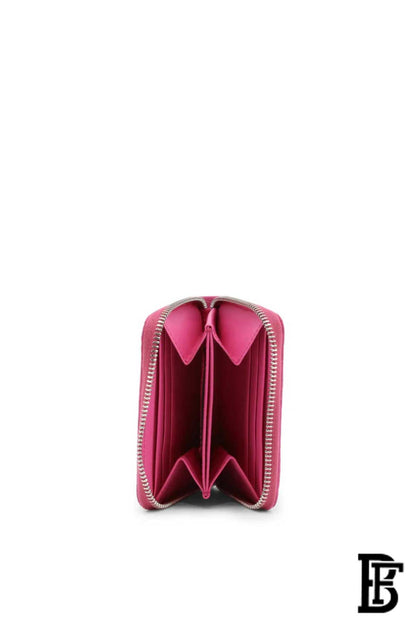 KARL LAGERFELD / Signature Soft Sm Zip Wlt Fuchsia image 3