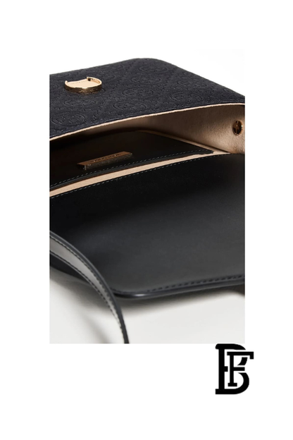 Tory Burch Black Leather Women Handbag 152305 001 – Elegant Everyday Shoulder Bag image 5