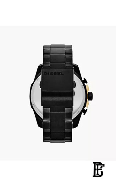 DIESEL Men's Master Chief Round Shape Stainless Steel Chronograph Wrist Watch 51 mm - Black - DZ4338 image 3
