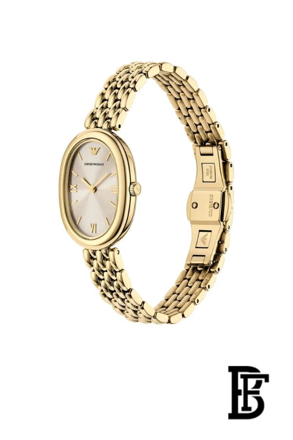 Emporio Armani Sinfonia Women’s Watch AR11707 – Grey Dial – Gold Stainless Steel image 3