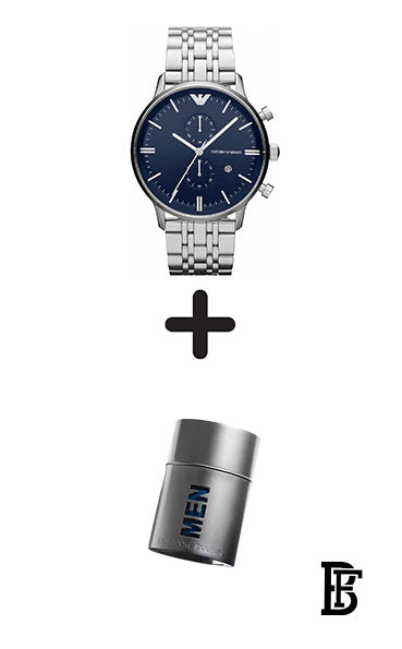 Armani Men's Classic Watch For Men AR1648 + Gift perfume tester 30 ml image 1