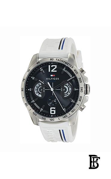 TOMMY HILFIGERMen's Rubber Chronograph Watch 1791475 image 2