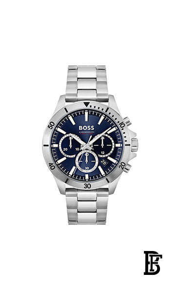 Hugo Boss Watch For Men 1514069 + Gift perfume Tester 30 ml image 2