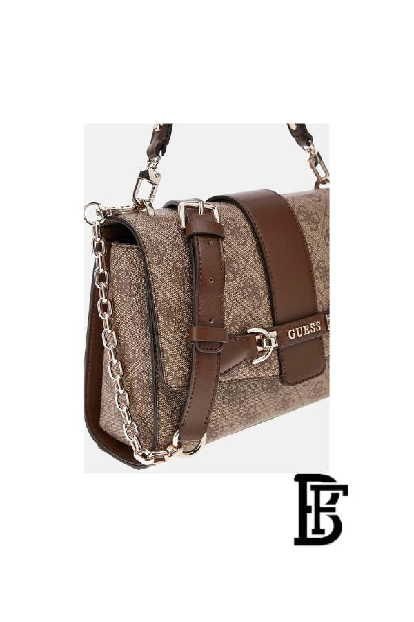 Guess brown Women Shoulder Bag Hwsg9500200 Lgw  – Elegant Everyday Shoulder Bag image 6