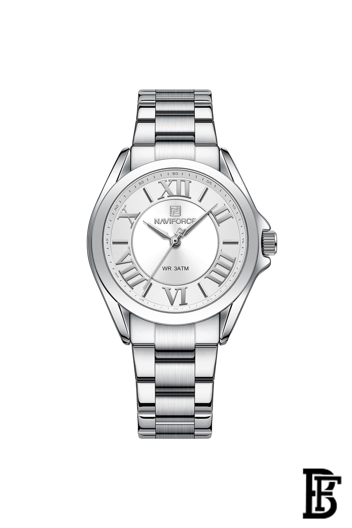 Naviforce NF5037 SW   Women's Analog Stainless Steel Watch image 1