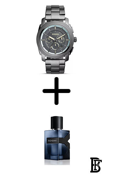 FOSSIL FS5172 Men's Water Resistant Analog Watch  + Gift perfume tester 30 ml image 0