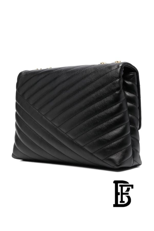 Tory Burch Black Leather Women Handbag 90452 001 – Elegant Everyday Shoulder Bag image 4