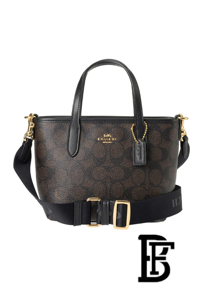 Coach Walnut Black Women Handbag Cw032 Imxaq– Elegant Everyday Handbag image 8