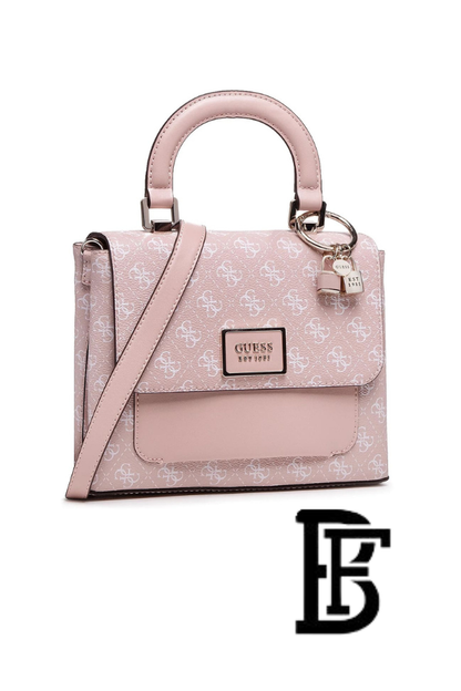 Guess Pink Women Handbag Hwsg79 66180 Pink – Elegant Everyday Handbag image 13