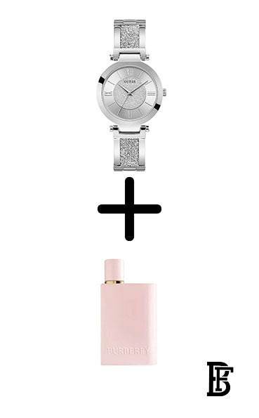 GUESS Women's Stainless Steel  Analog  Wrist Watch W1288L1 + Gift perfume Tester 30 ml image 1