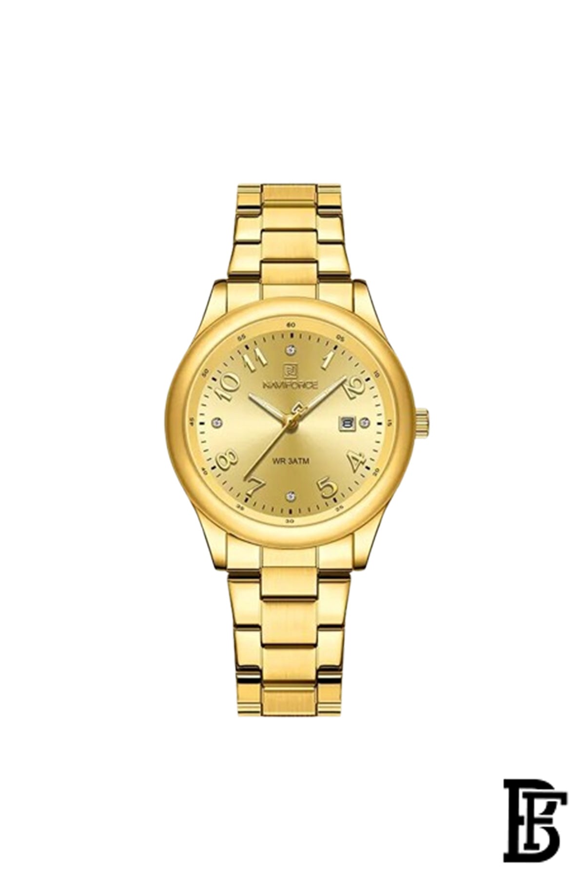 Naviforce NF5059 GG      Women's Analog Stainless Steel Watch image 1