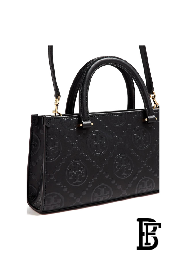 Tory Burch Black Leather Women Handbag 164641 001 – Elegant Everyday Shoulder Bag image 7