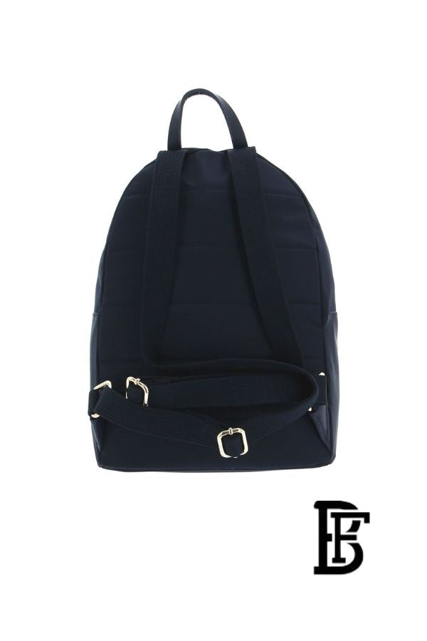 Tommy Hilfiger Blue Leather Women backpack Aw0Aw13170 – Elegant Everyday Bag image 4