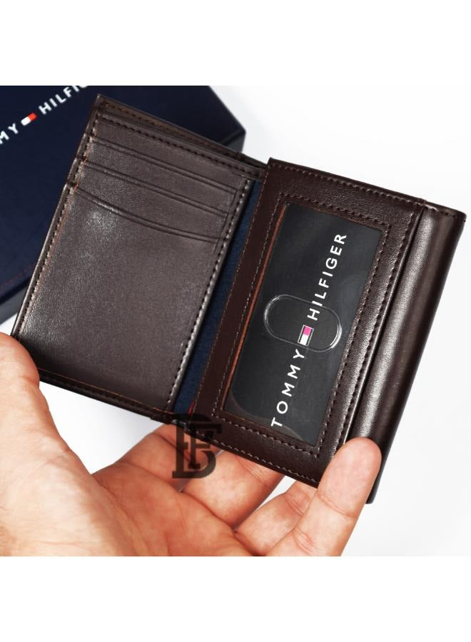 Tommy Hilfiger Leather Wallet for Men Brown image 3