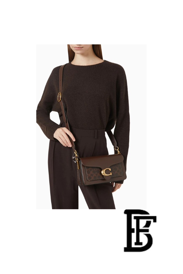 Coach Dark Brown Women Shoulder Bag Ci032 B4Ydt  – Elegant Everyday Shoulder Bag image 2