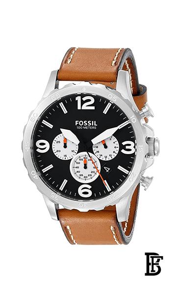FOSSIL Men's Nate Water Resistant Chronograph Watch JR1486 image 1