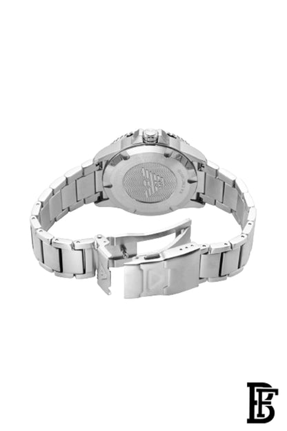 Silver Stainless Steel GMT Watch AR11589 image 2