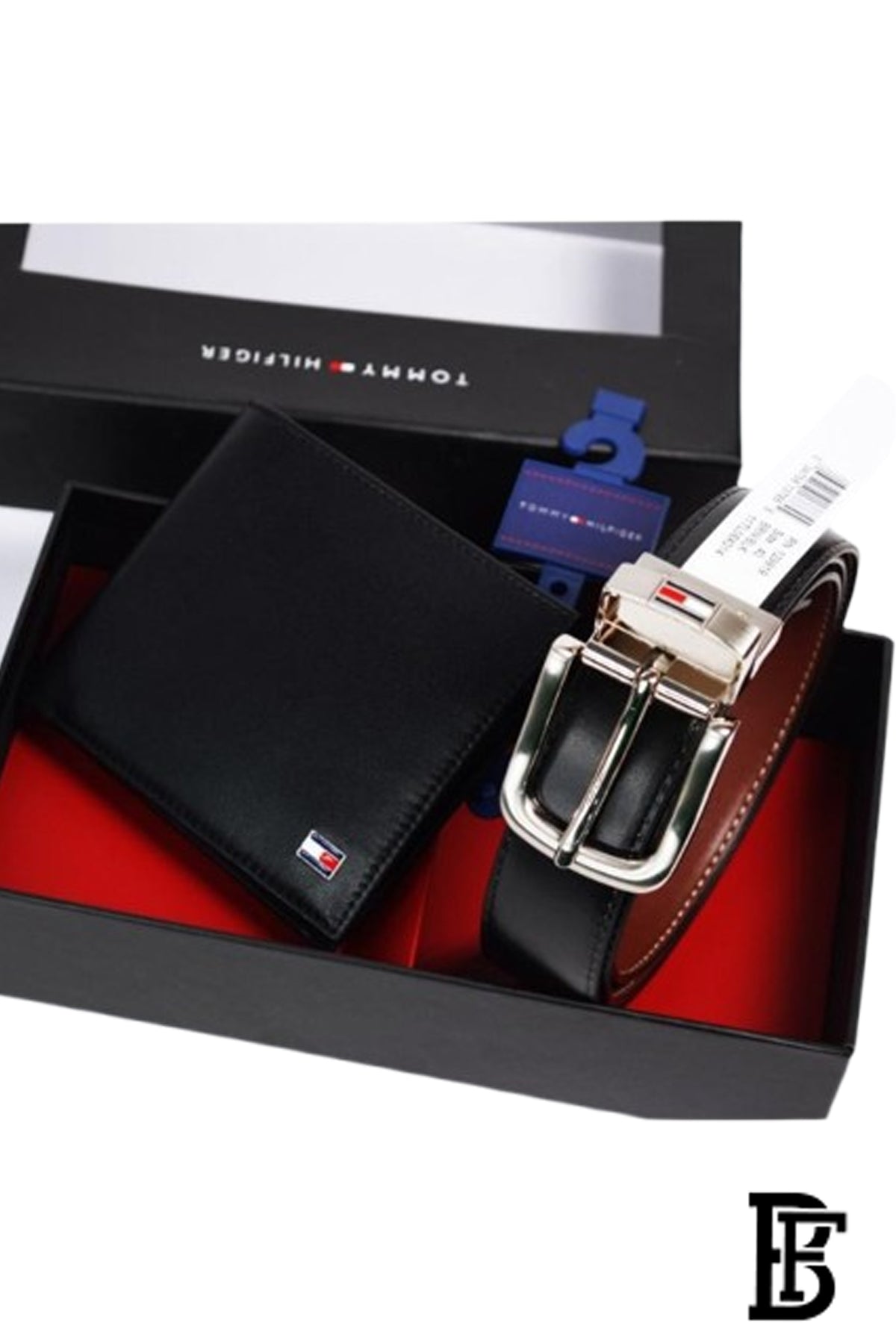 Set Tommy Hilfiger Wallet &amp; Belt for Men image 0
