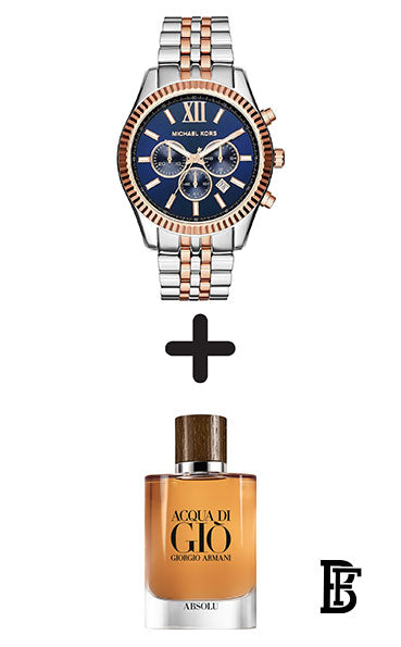 Michael Kors Watch for men MK8412 + Gift perfume Tester 30 ml image 0