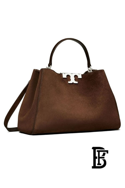 Tory Burch brown Leather Women Handbag 171502 202  – Elegant Everyday Shoulder Bag image 3