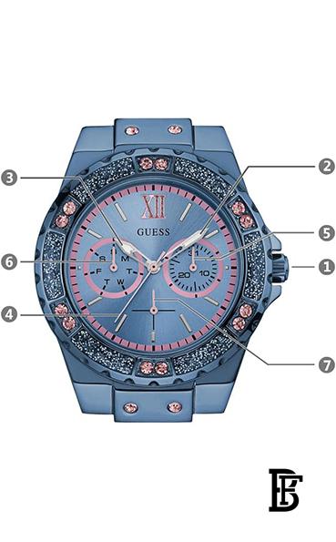 GUESS Women's Silicone Analog Watch W0775L5 image 4