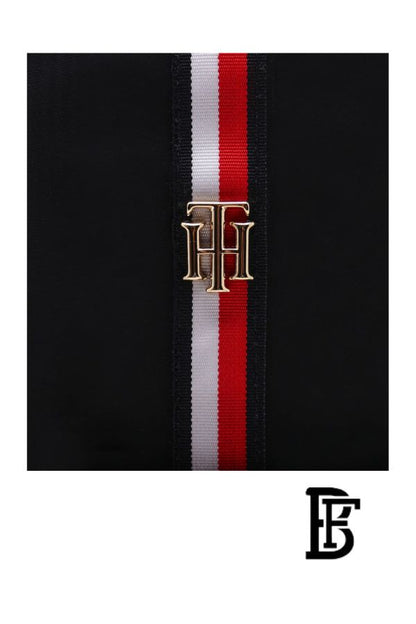 Tommy Hilfiger Black Women Backbag Aw0Aw11338– Elegant Everyday Backbag image 6