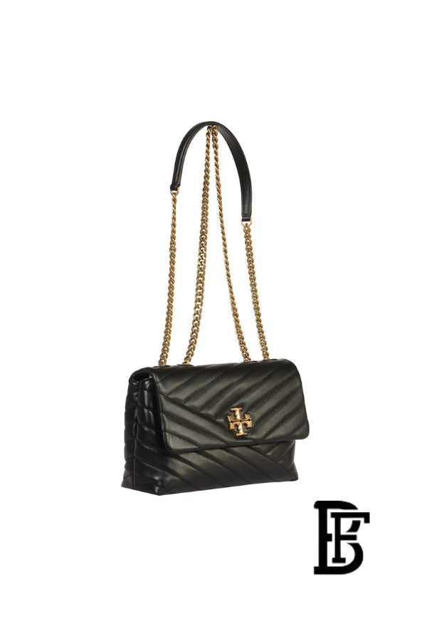 Tory Burch Black Leather Women Handbag 90452 001 – Elegant Everyday Shoulder Bag image 5