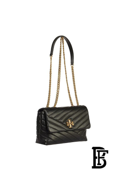 Tory Burch Black Leather Women Handbag 90452 001 – Elegant Everyday Shoulder Bag image 5