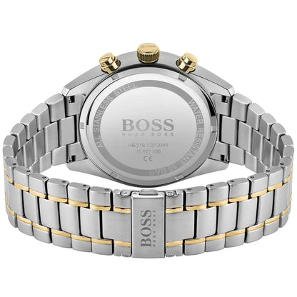 Hugo Boss Avery Men’s Chronograph Watch 1514159 – Green Dial, Silver Stainless Steel Strap