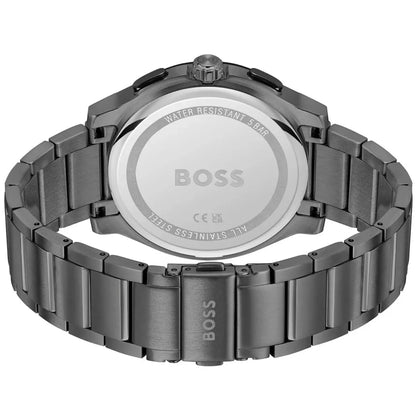 Hugo Boss Peak Men’s Chronograph Watch 1514192 – Black Dial, Black Stainless Steel Strap