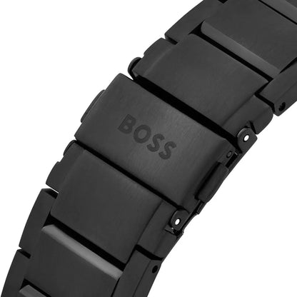 Hugo Boss Peak Men’s Chronograph Watch 1514192 – Black Dial, Black Stainless Steel Strap