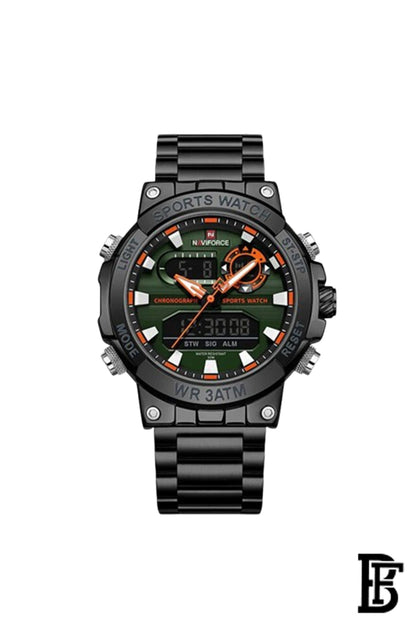 NAVIFORCE NF9237 BGNB  MEN'S Stainless Steel Analog Wrist Watch image 1