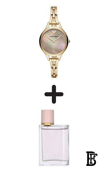 Emporio Armani Dress Women Watch (Model: AR11140) + Gift perfume Tester 30 ml image 0