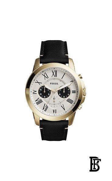 FOSSIL Men's Water Resistant Chronograph Watch FS5272 + Gift perfume tester 30 ml image 2
