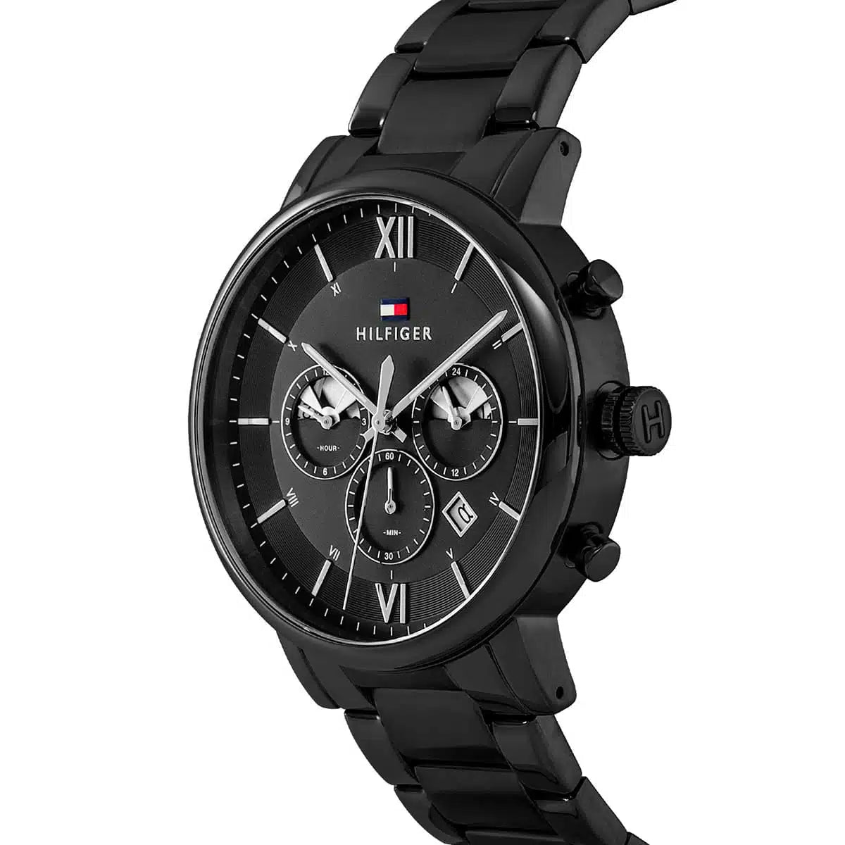 TOMMY HILFIGER Men's Daniel Black Dial Watch 1710383