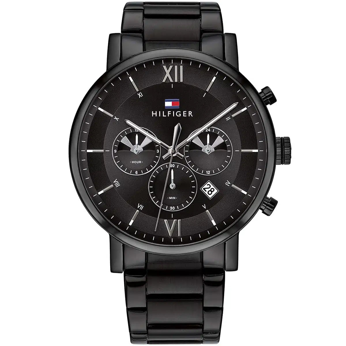 TOMMY HILFIGER Men's Daniel Black Dial Watch 1710383